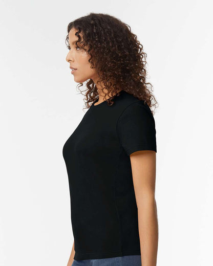 Gildan Softstyle® Women's Midweight T-Shirt 65000L #colormdl_Pitch Black