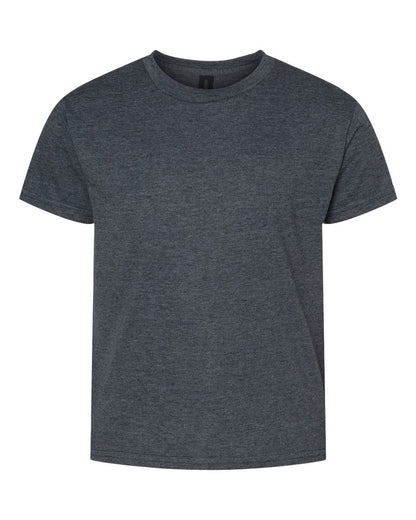 Gildan Softstyle® Youth T-Shirt 64000B #color_Dark Heather