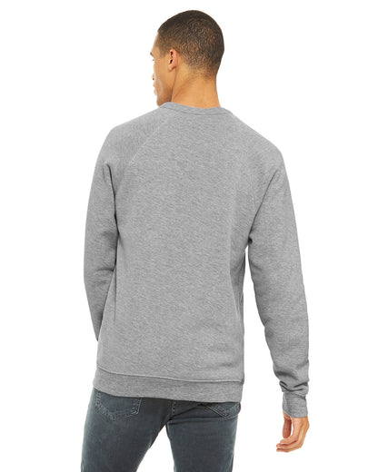 BELLA + CANVAS Unisex Sponge Fleece Crewneck Sweatshirt 3901 #color_ATHLETIC HEATHER