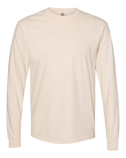 Comfort Colors Garment-Dyed Heavyweight Long Sleeve T-Shirt 6014 #color_Ivory