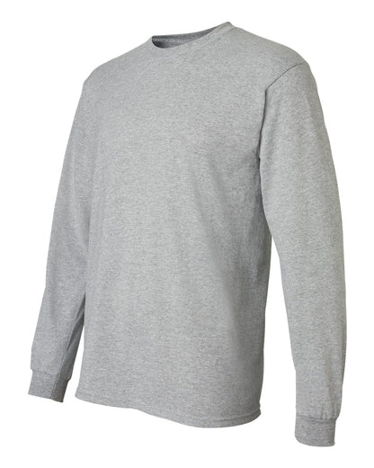 Gildan DryBlend® 50/50 Long Sleeve T-Shirt 8400 #color_Sport Grey