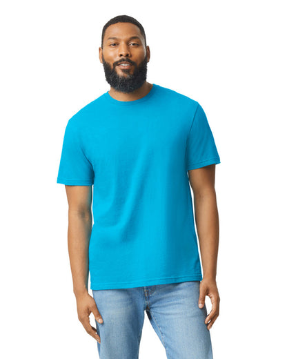 Gildan Men's Softstyle CVC T-Shirt G670 #color_CARIBBEAN MIST