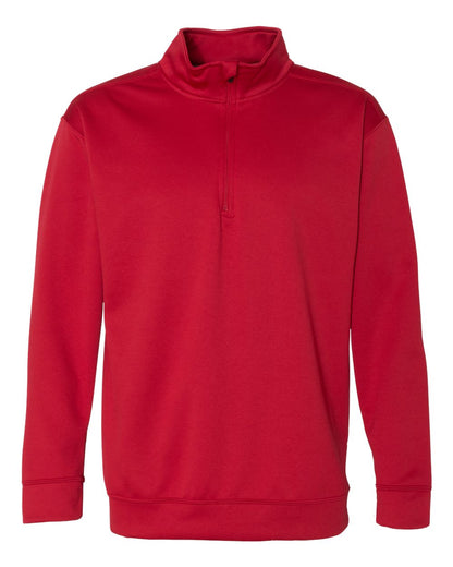 Gildan Performance® Tech Quarter-Zip Sweatshirt 99800 #color_Scarlet Red