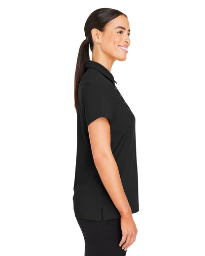 Devon & Jones CrownLux Performance® Ladies' Windsor Welded Polo DG110W #color_BLACK