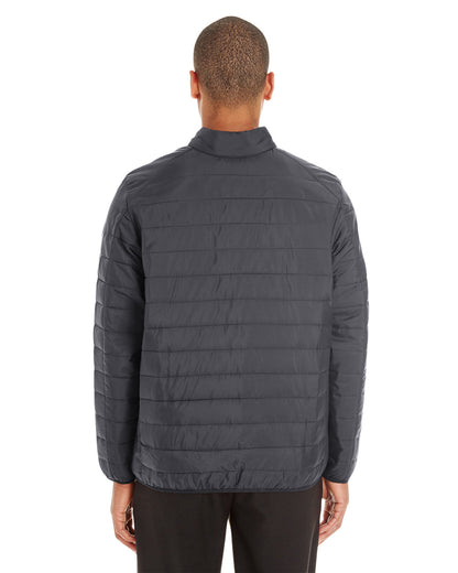 Core365 Men's Prevail Packable Puffer Jacket CE700 #color_CARBON