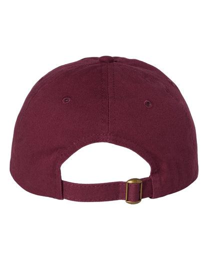 Valucap Adult Bio-Washed Classic Dad Hat VC300A #color_Maroon