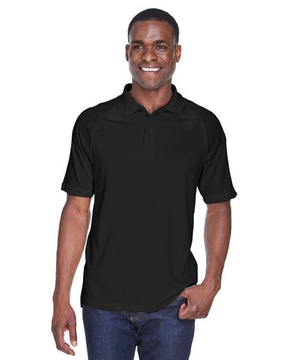 Harriton Men's Advantage Tactical Performance Polo M211 #color_BLACK