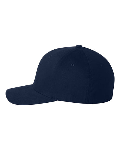 Flexfit Brushed Twill Cap 6377 #color_Navy