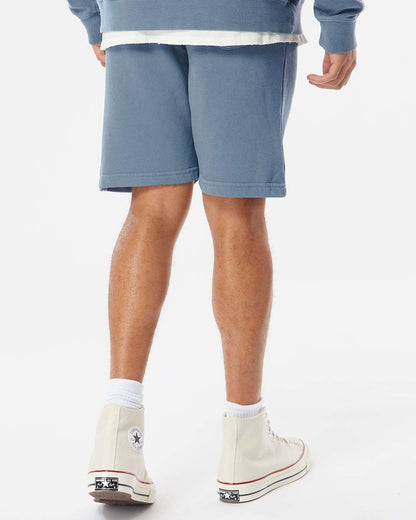 Independent Trading Co. Pigment-Dyed Fleece Shorts PRM50STPD #colormdl_Pigment Slate Blue