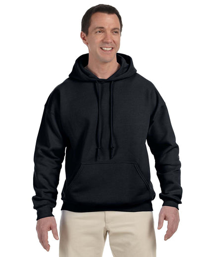 Gildan Adult DryBlend® Hooded Sweatshirt G125 #color_BLACK