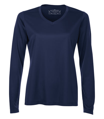 Atc ProTeam L/S V-Neck Lds' Tee L3520LS #color_True Navy