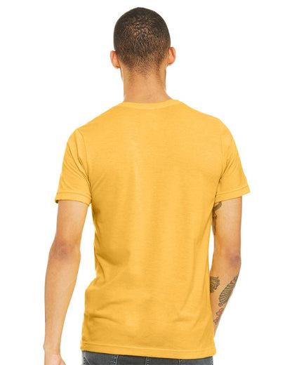 BELLA + CANVAS CVC Jersey Tee 3001CVC #colormdl_Heather Yellow Gold