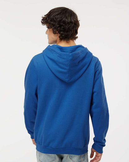 M&O Unisex Zipper Fleece Hoodie 3331 #colormdl_Royal