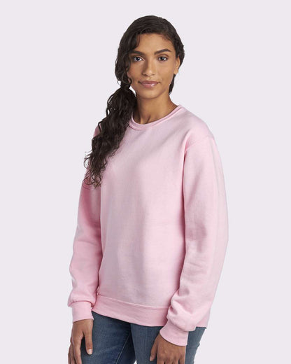 JERZEES NuBlend® Crewneck Sweatshirt 562MR #colormdl_Classic Pink