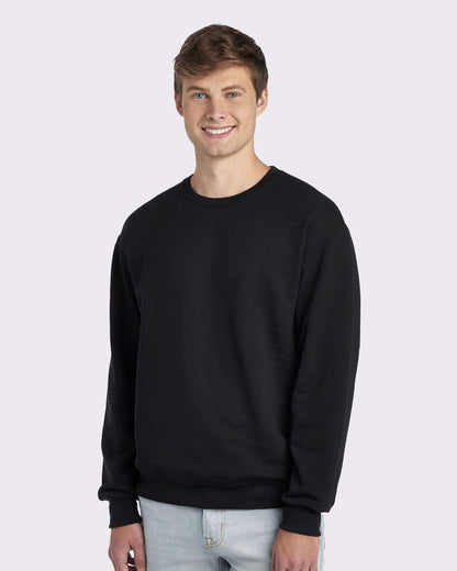 JERZEES NuBlend® Crewneck Sweatshirt 562MR #colormdl_Black