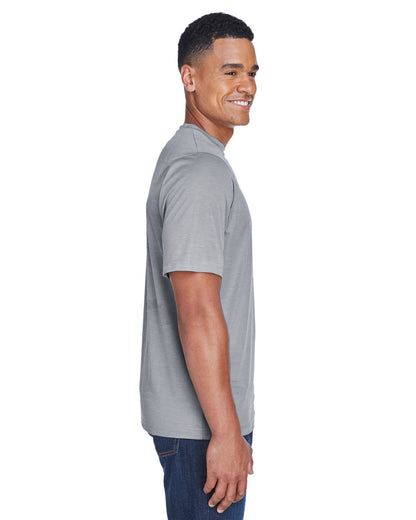 Team 365 Men's Sonic Heather Performance T-Shirt TT11H #color_ATHLETIC HEATHER