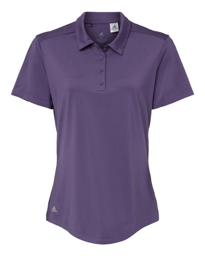 Adidas Women's Ultimate Solid Polo A515 #color_Tech Purple