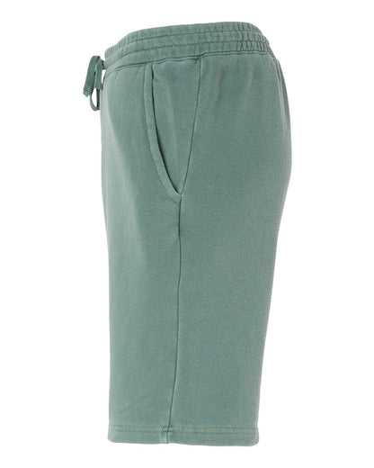 Independent Trading Co. Pigment-Dyed Fleece Shorts PRM50STPD #color_Pigment Alpine Green