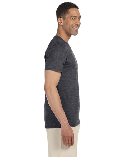 Gildan Adult Softstyle® T-Shirt G640 #color_DARK HEATHER