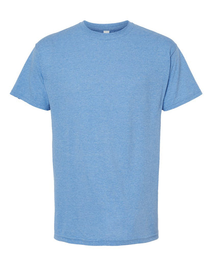 M&O Gold Soft Touch T-Shirt 4800 #color_Light Blue Heather