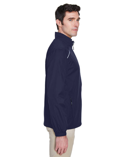 Core365 Men's Tall Techno Lite Motivate Unlined Lightweight Jacket 88183T #color_CLASSIC NAVY