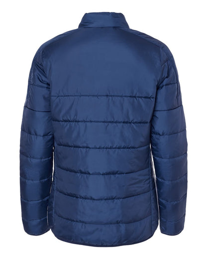 Adidas Women's Puffer Jacket A571 #color_Team Navy Blue