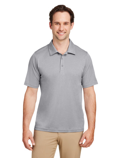 Team 365 Men's Zone Sonic Heather Performance Polo TT51H #color_ATHLETIC HEATHER