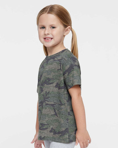 Rabbit Skins Toddler Fine Jersey Tee 3321 #colormdl_Vintage Camo