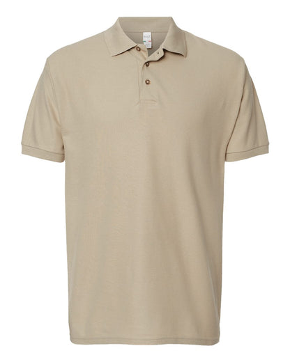 M&O Ring-Spun Piqué Polo 7002 #color_Sand