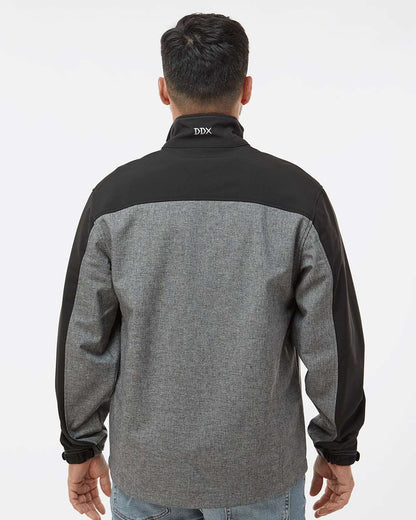 DRI DUCK Motion Soft Shell Jacket 5350 #colormdl_Black Heather/ Black