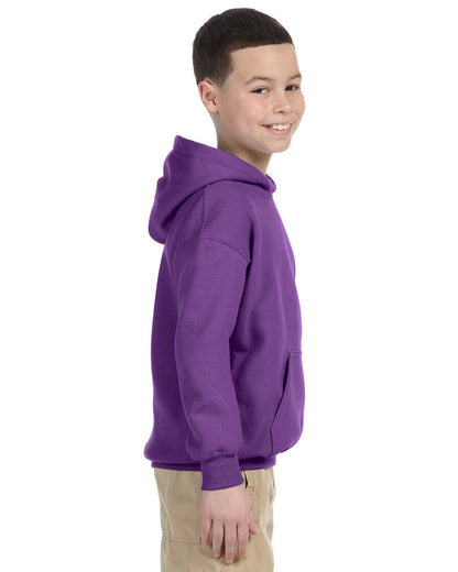 Gildan Youth Heavy Blend™ Hooded Sweatshirt G185B #color_PURPLE