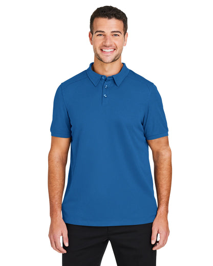 North End Men's Express Tech Performance Polo NE112 #color_LT NAUTICAL BLU