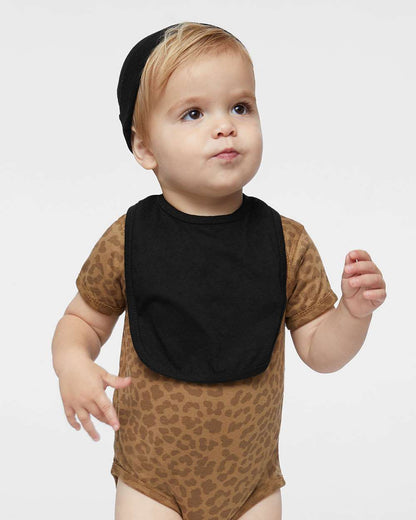 Rabbit Skins Infant Premium Jersey Bib 1005 #colormdl_Black