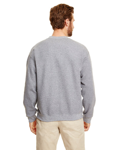 Gildan Adult Heavy Blend™ Fleece Crew G180 #color_GRAPHITE HEATHER