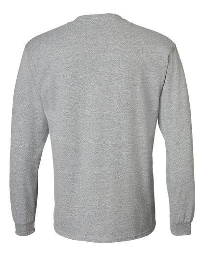 Gildan DryBlend® 50/50 Long Sleeve T-Shirt 8400 #color_Sport Grey