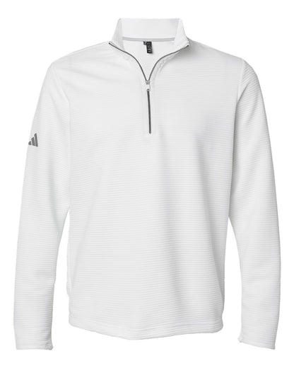 Adidas Spacer Quarter-Zip Pullover A588 #color_Core White