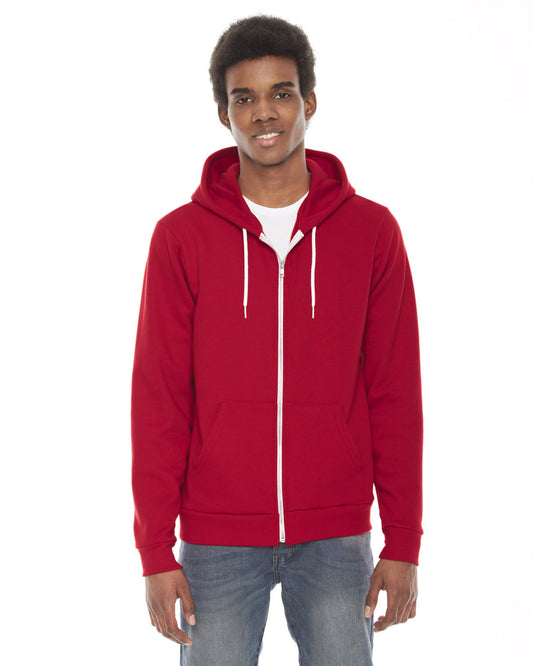 American Apparel Unisex Flex Fleece Zip Hoodie F497W