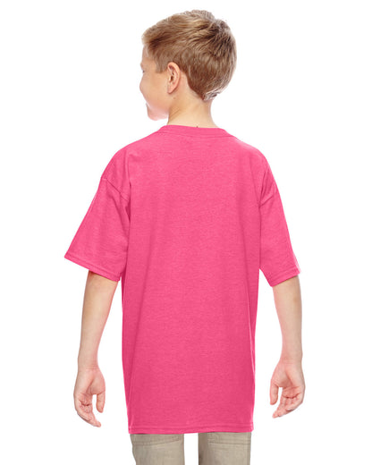 Gildan Youth Heavy Cotton™ T-Shirt G500B #color_SAFETY PINK