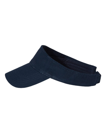 Valucap Bio-Washed Visor VC500 #color_Navy