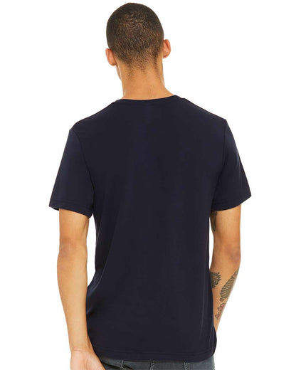 BELLA + CANVAS Triblend Tee 3413 #colormdl_Solid Navy Triblend