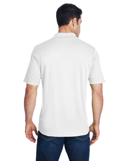 Core365 Men's Origin Performance Piqué Polo 88181 #color_WHITE