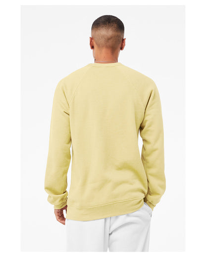 BELLA + CANVAS Unisex Sponge Fleece Crewneck Sweatshirt 3901 #color_FRENCH VANILLA