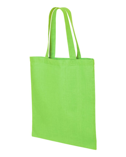 Q-Tees Economical Tote QTB #color_Lime