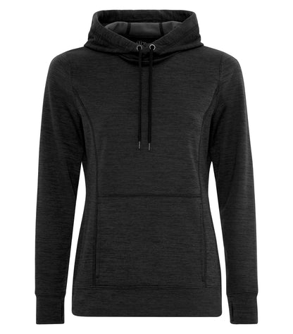 Atc Dynamic Heather Hooded Lds' L2033 #color_Black