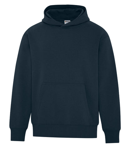 ATC WeRK Heavyweight Fleece Hood WERK420 #color_Dark Navy