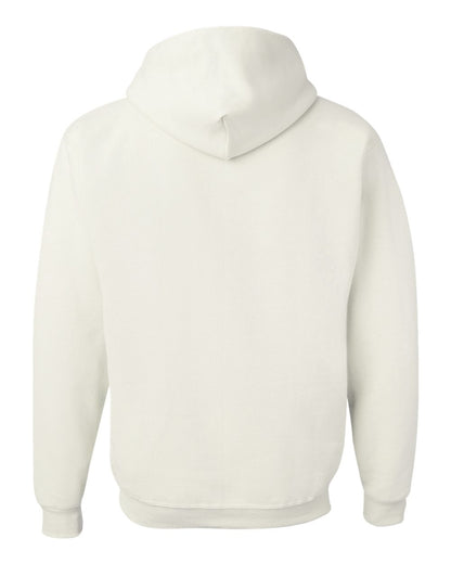 JERZEES NuBlend® Hooded Sweatshirt 996MR #color_White