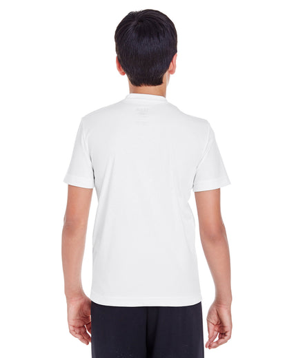 Team 365 Youth Zone Performance T-Shirt TT11Y #color_WHITE