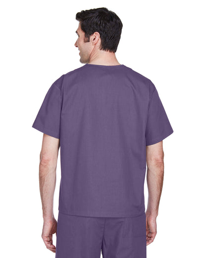 Harriton Adult Restore Scrub Top M897 #color_DEEP PURPLE