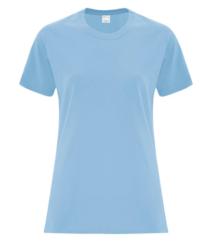 Atc Everyday Collection Everyday Cotton Lds' Tee ATC1000L #color_Light Blue