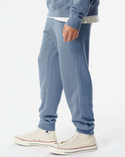 Independent Trading Co. Pigment-Dyed Fleece Pants PRM50PTPD #colormdl_Pigment Slate Blue